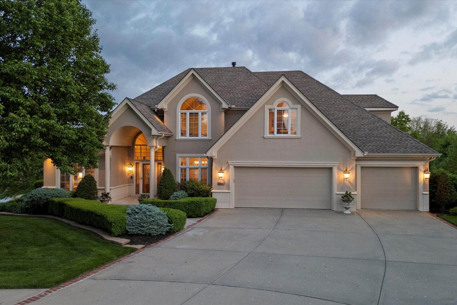 Luxury Estate at Twilight